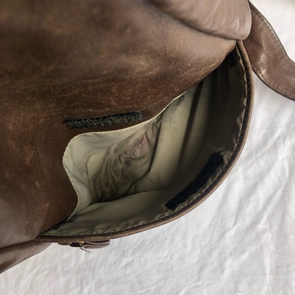 Ameri Bag Healthy Back Bag Crossbody Bag Leather Brown - Picture 8 of 16